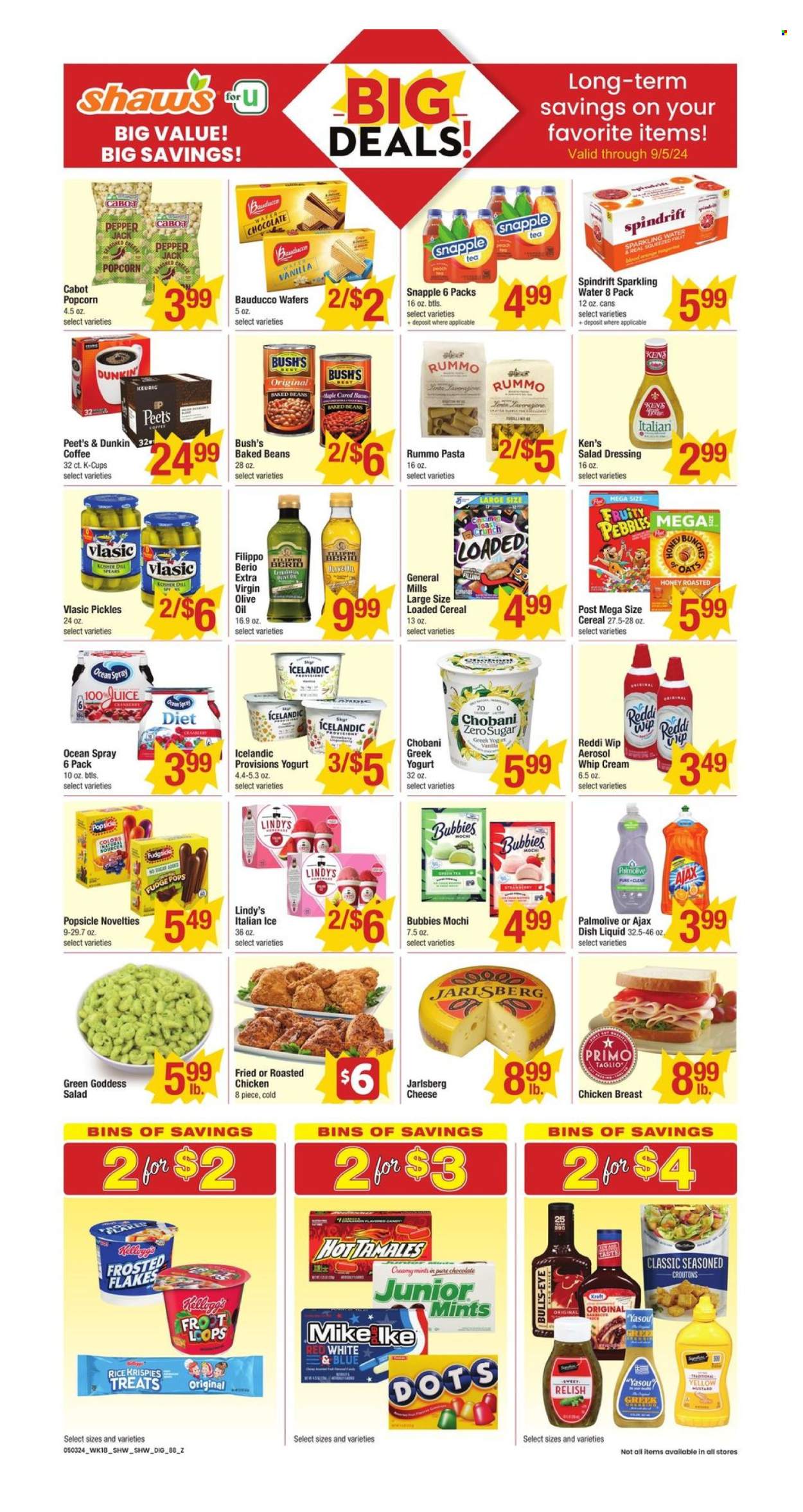 Shaw’s ad. Page 1