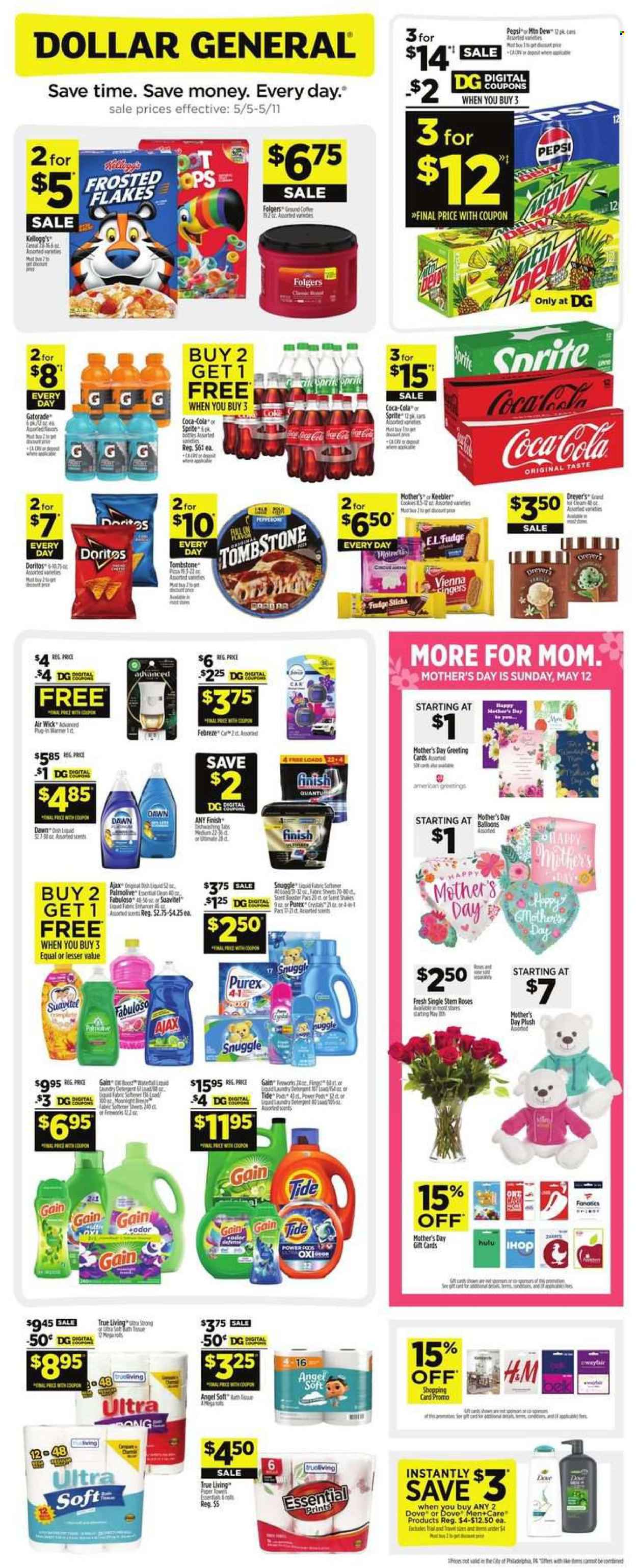 Dollar General ad - 05/05/2024 - 05/11/2024. Page 1