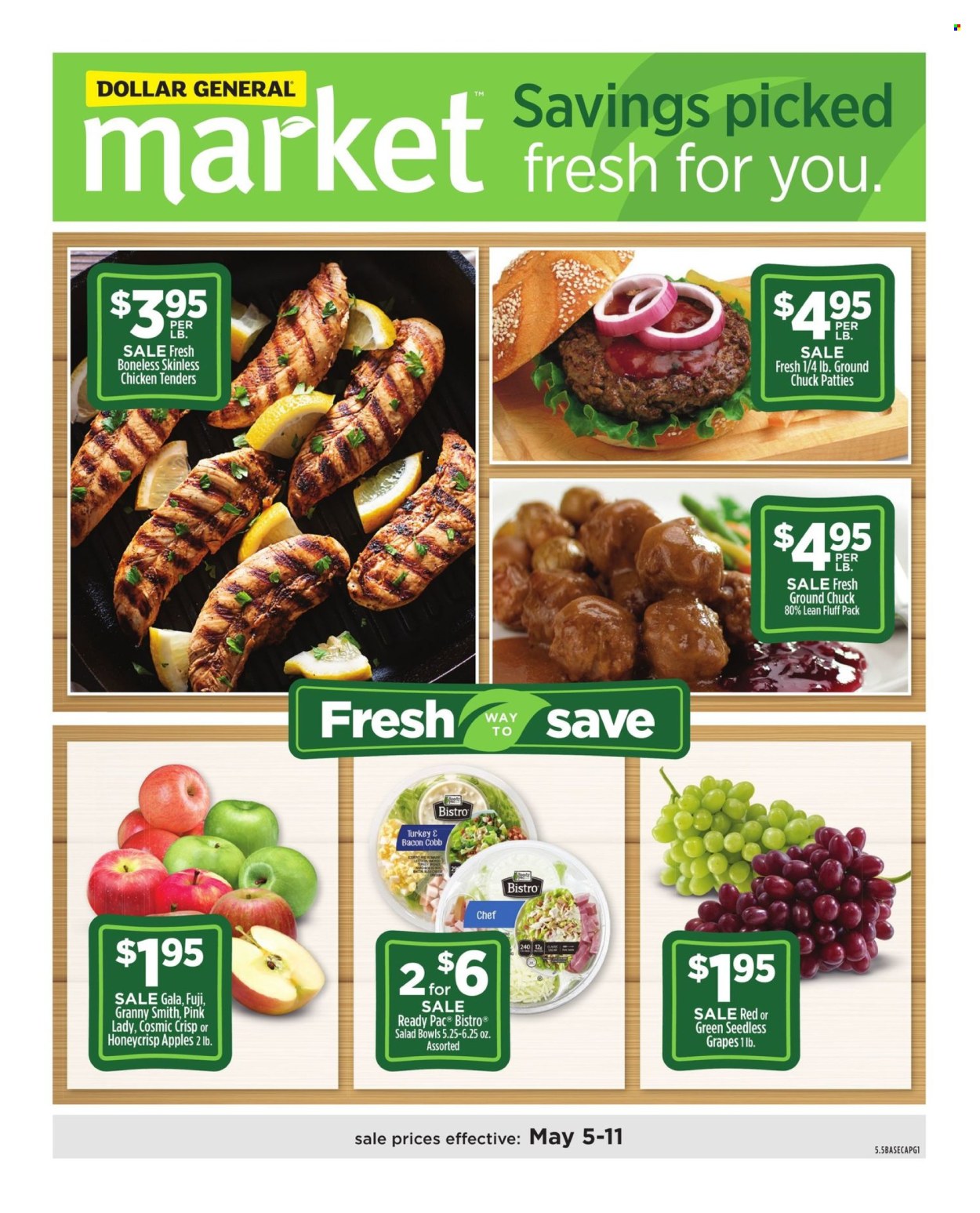 Dollar General ad - 05/05/2024 - 05/11/2024. Page 1