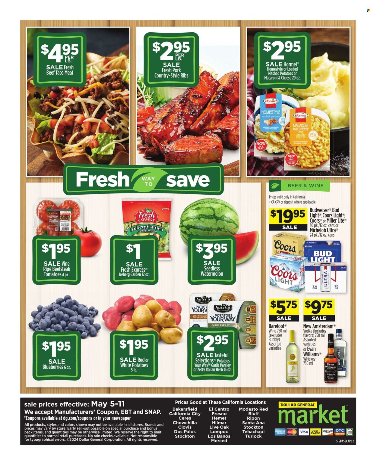 Dollar General ad - 05/05/2024 - 05/11/2024. Page 2
