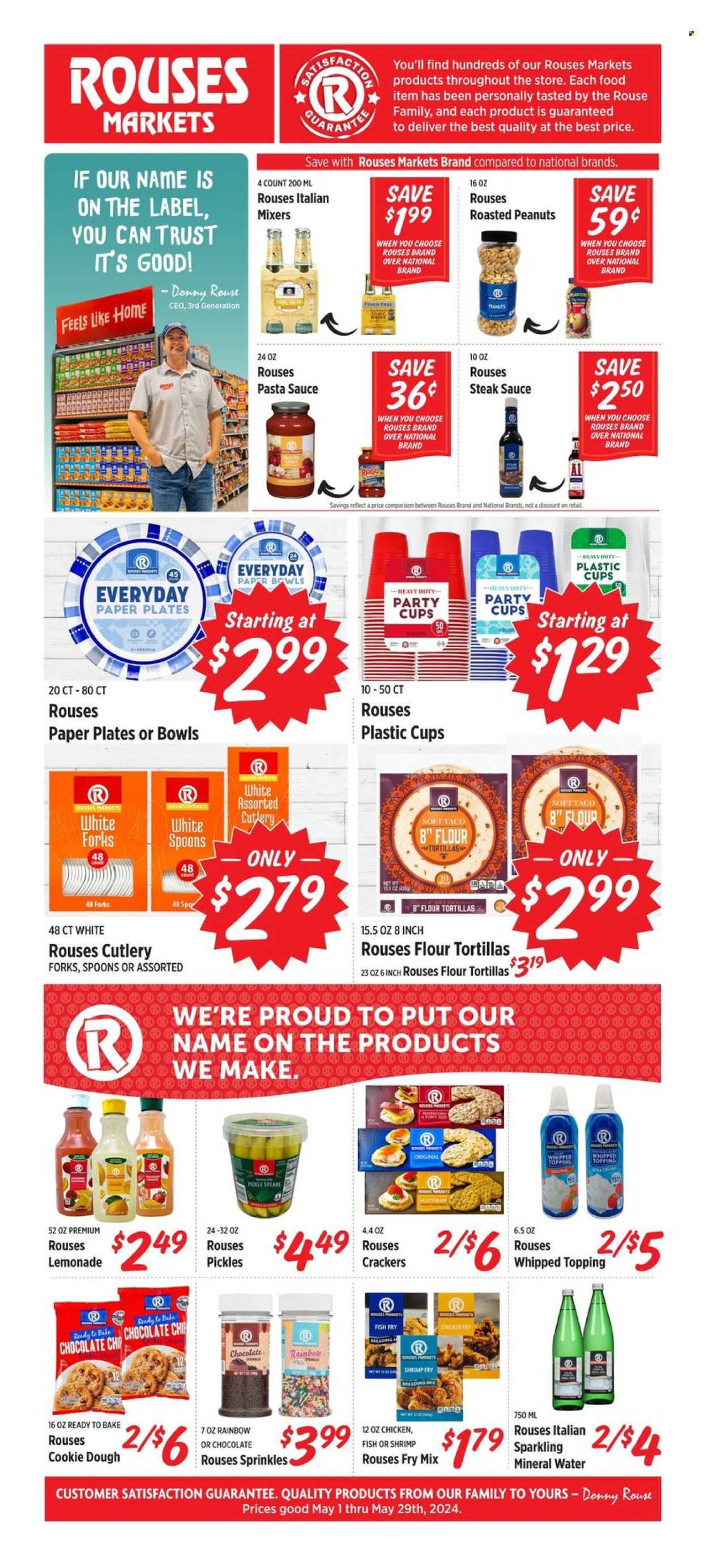 Rouses Markets ad - 05/01/2024 - 05/29/2024. Page 1