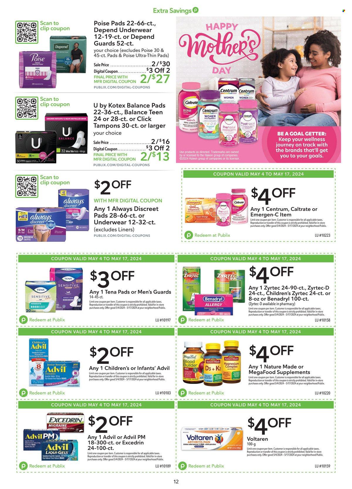 Publix ad - 05/04/2024 - 05/17/2024. Page 12