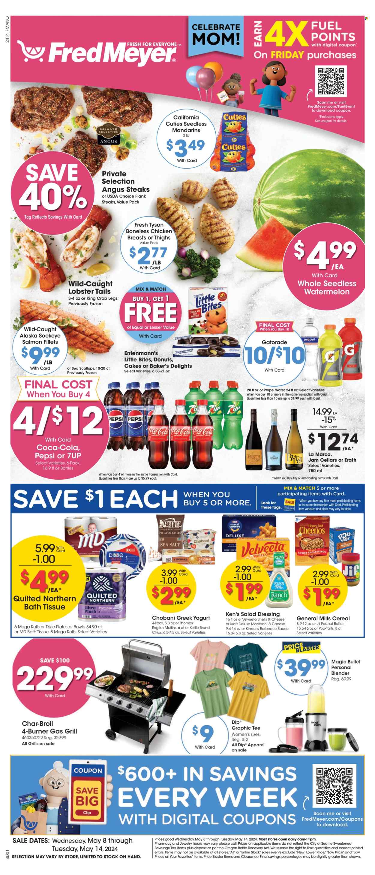 Fred Meyer ad - 05/08/2024 - 05/14/2024. Page 1