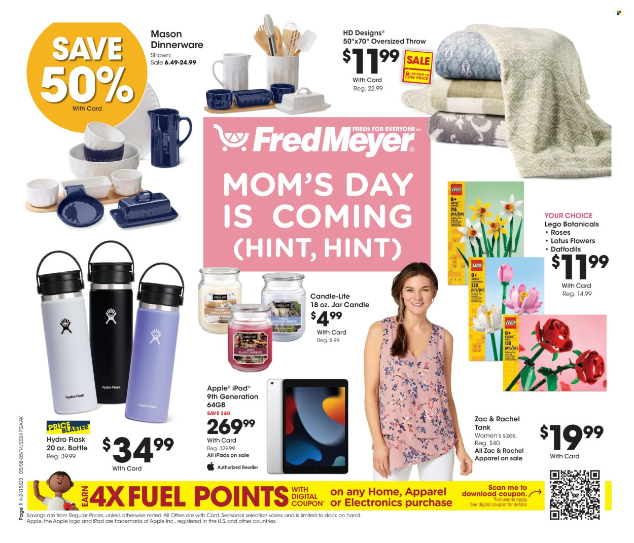 Fred Meyer ad - 05/08/2024 - 05/14/2024. Page 1
