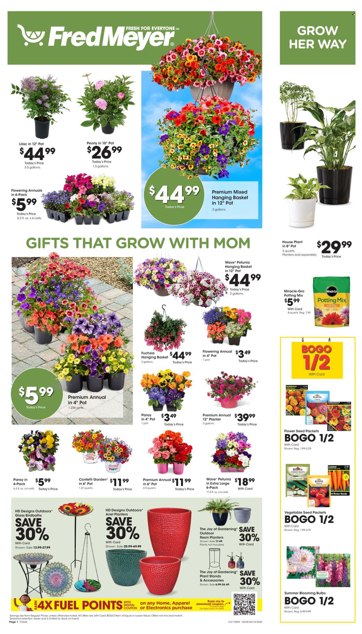 Fred Meyer ad - 05/08/2024 - 05/14/2024. Page 1