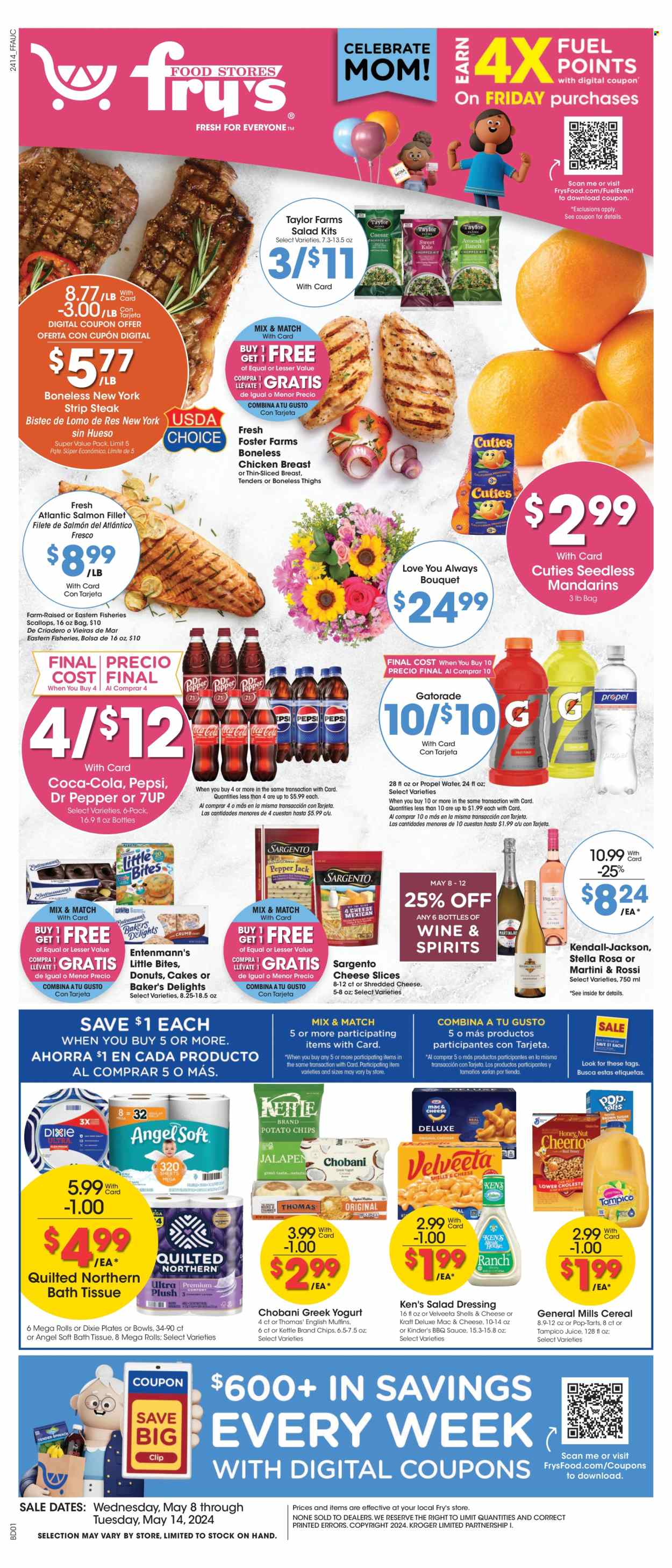 Fry’s ad - 05/08/2024 - 05/14/2024. Page 1