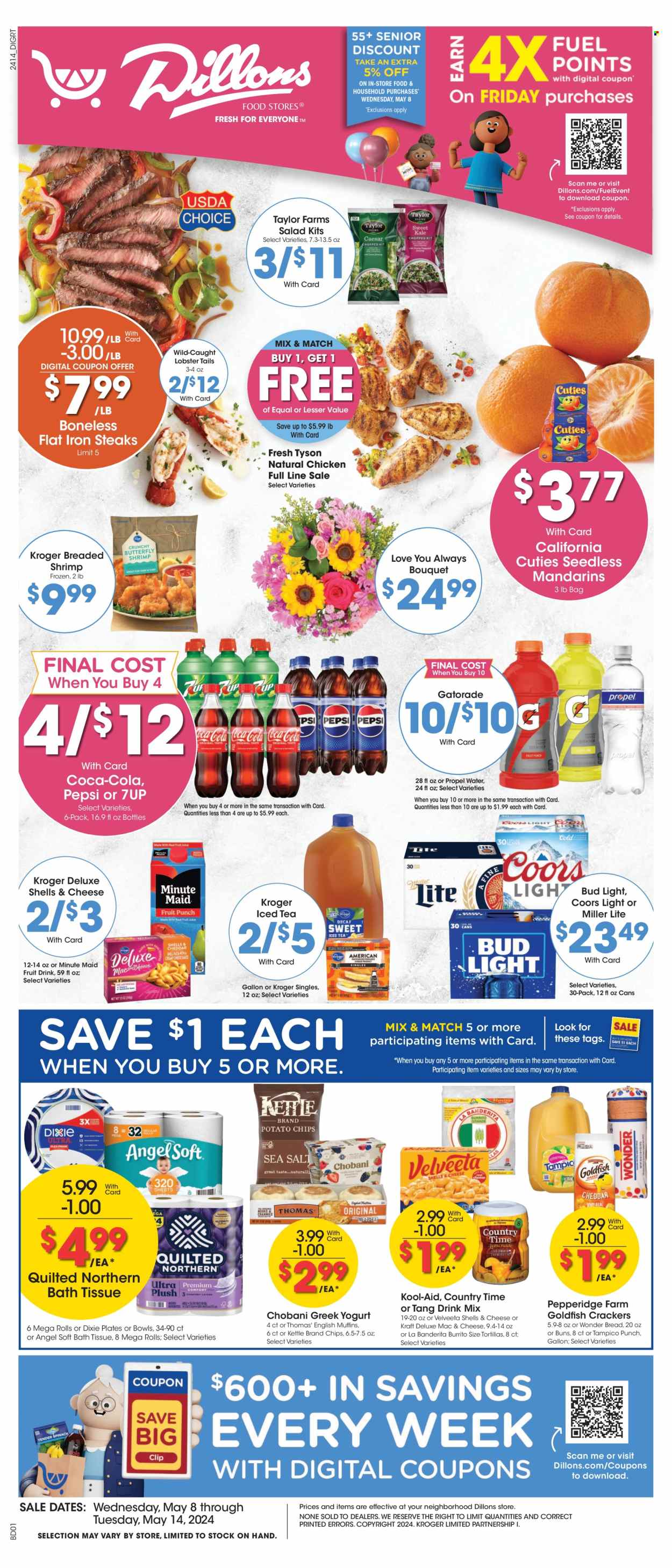 Dillons ad - 05/08/2024 - 05/14/2024. Page 1