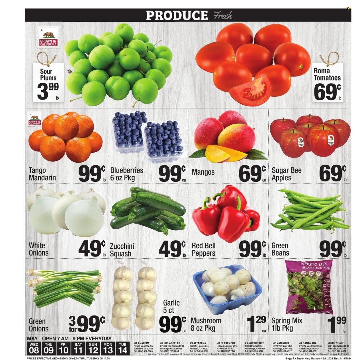Super King Markets ad - 05/08/2024 - 05/14/2024. Page 8
