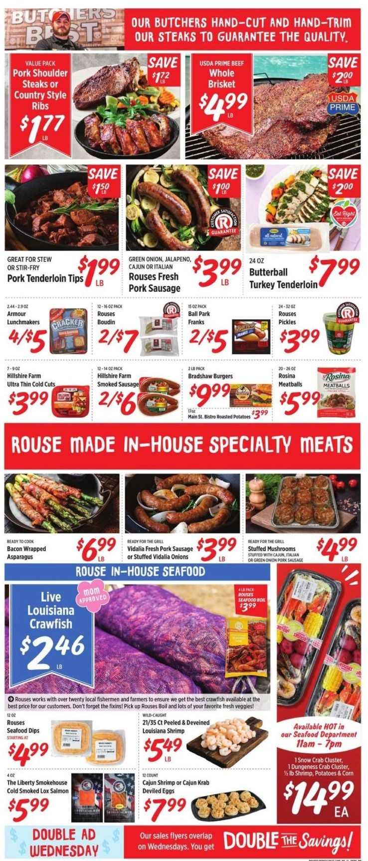 Rouses Markets ad - 05/08/2024 - 05/15/2024. Page 2