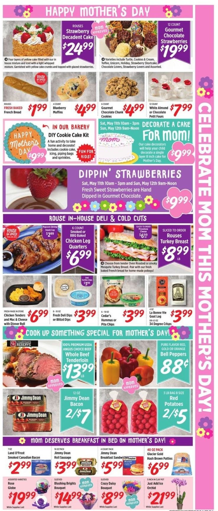 Rouses Markets ad - 05/08/2024 - 05/15/2024. Page 3