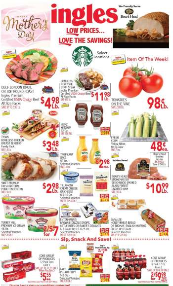 Ingles Flyer - 05/08/2024 - 05/14/2024.