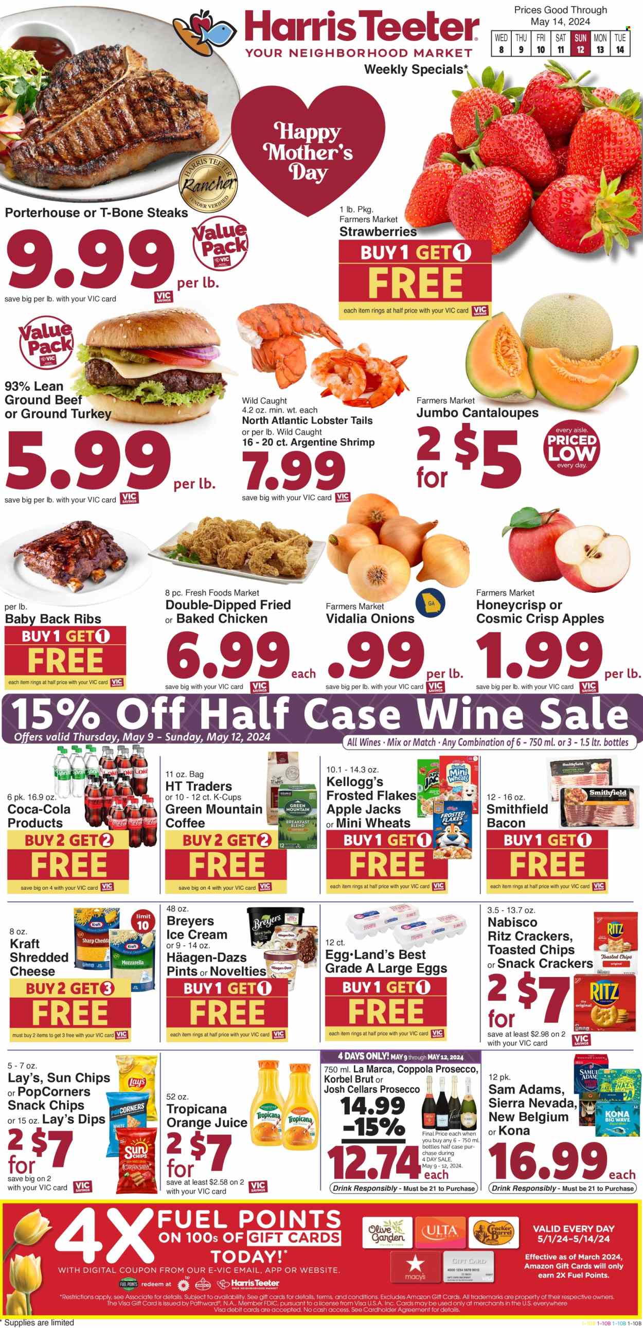 Harris Teeter ad - 05/08/2024 - 05/14/2024. Page 1
