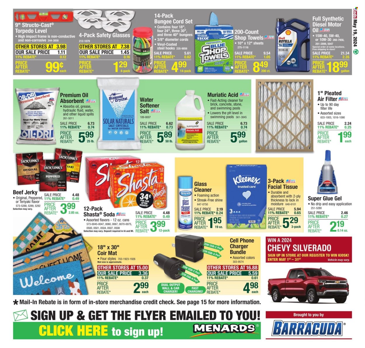 Menards ad - 05/09/2024 - 05/19/2024. Page 26