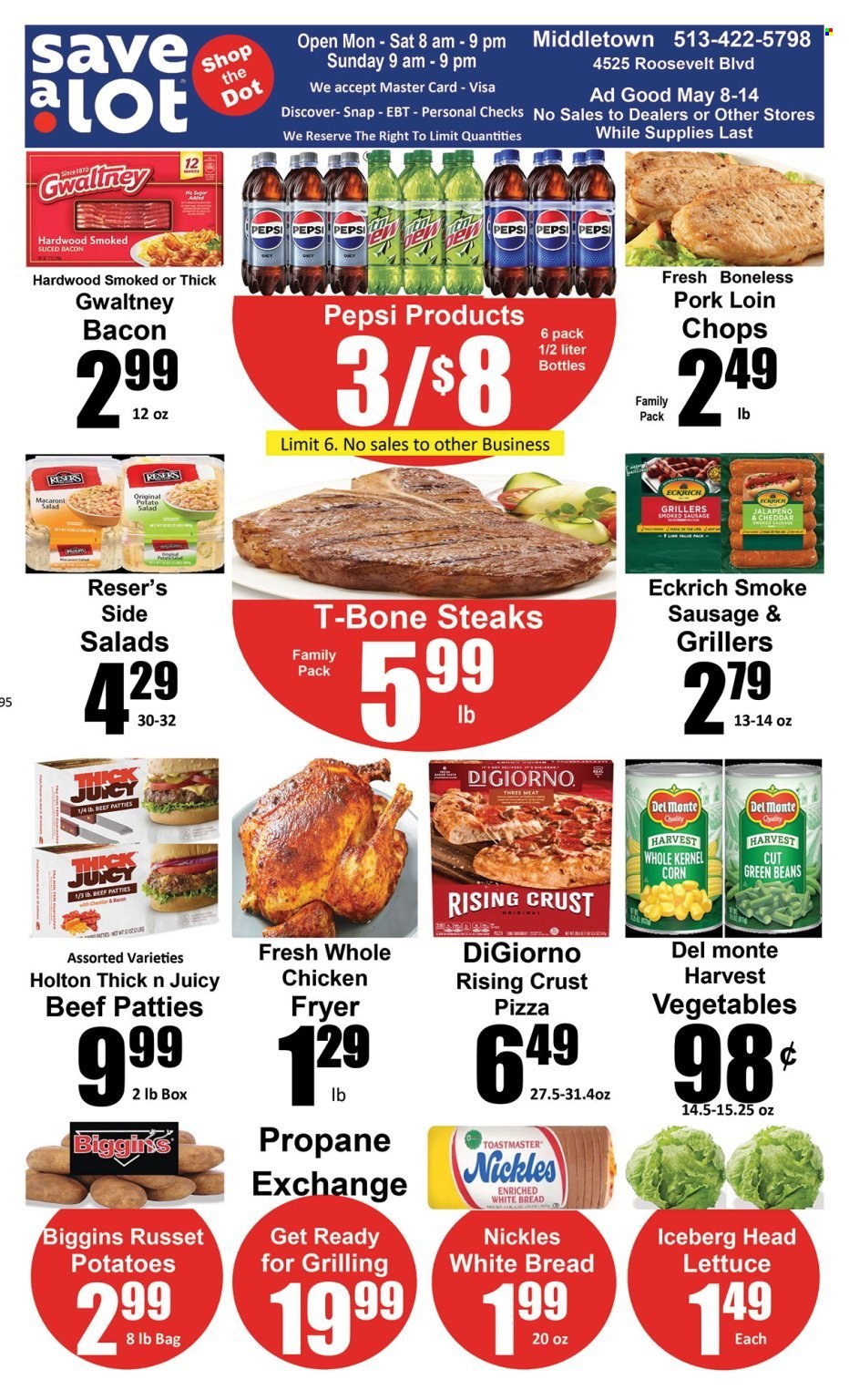 Save a Lot ad - 05/08/2024 - 05/14/2024. Page 1