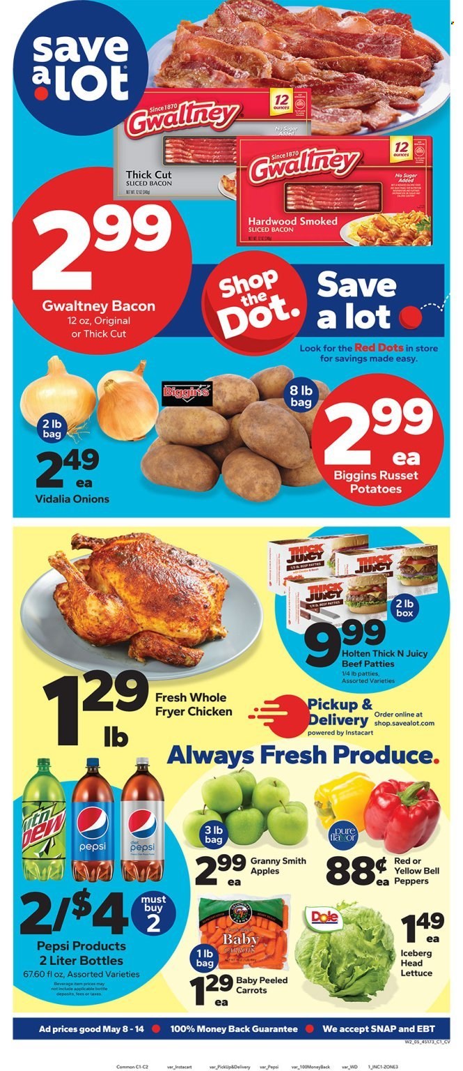 Save a Lot ad - 05/08/2024 - 05/14/2024. Page 1