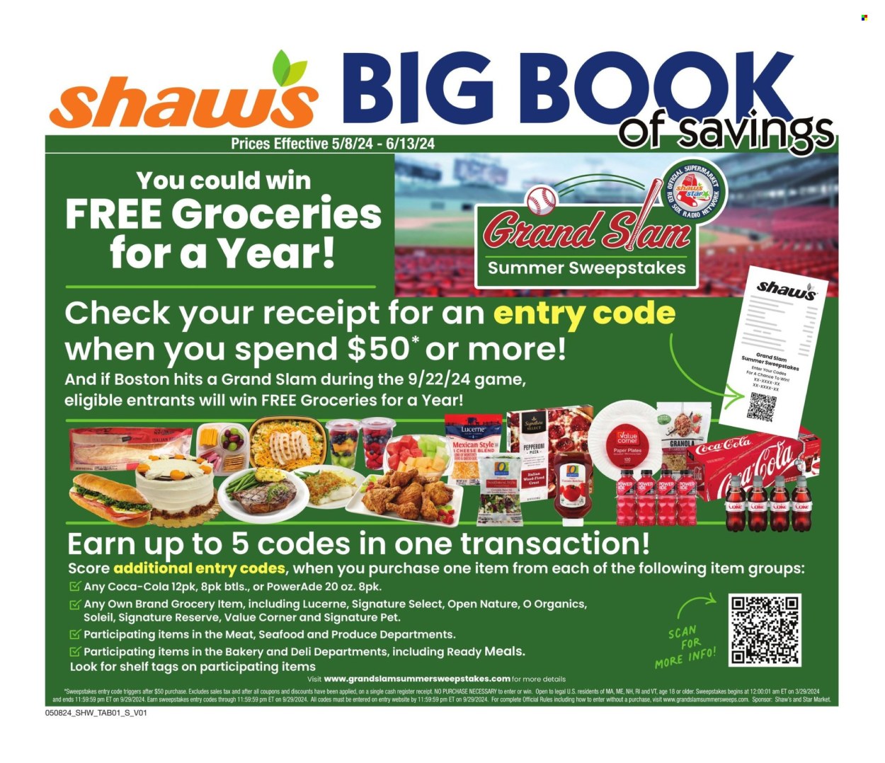 Shaw’s ad - 05/08/2024 - 06/13/2024. Page 1