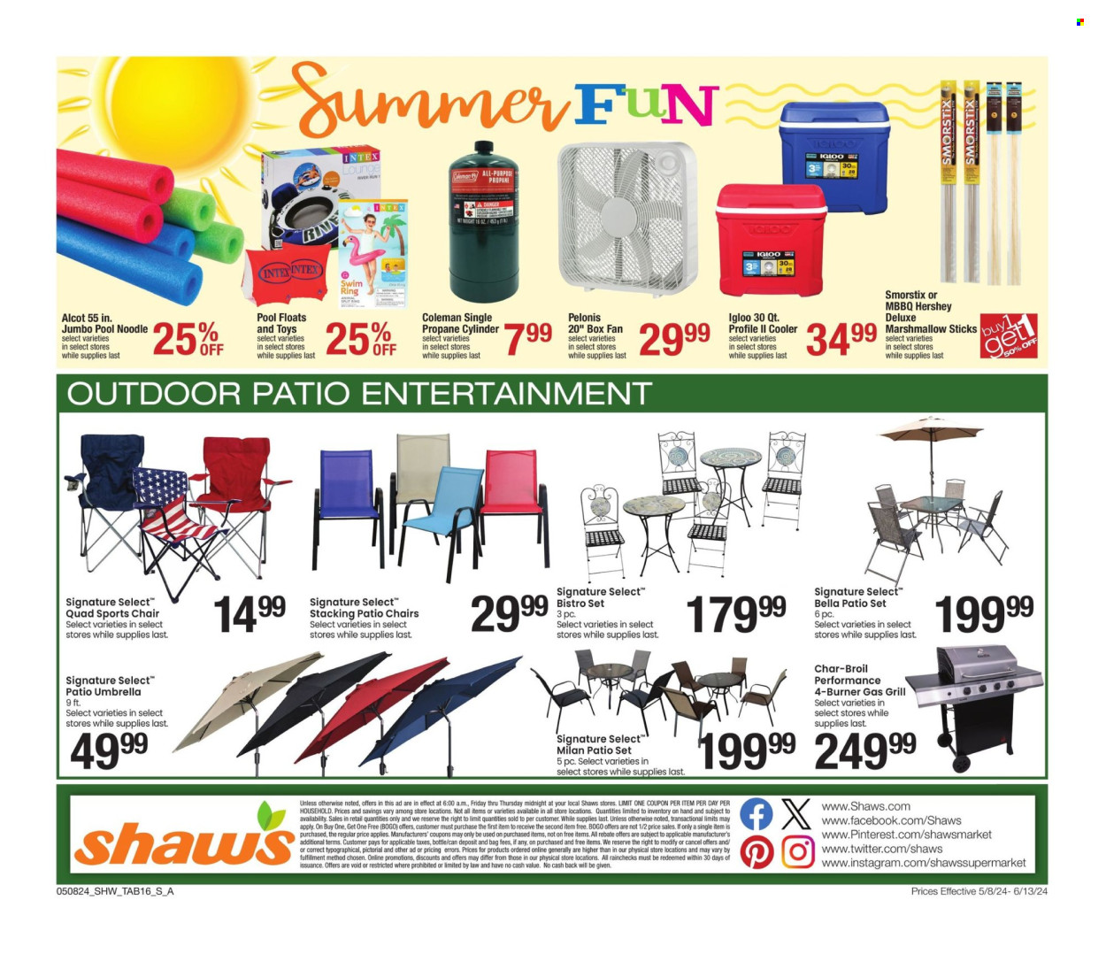 Shaw’s ad - 05/08/2024 - 06/13/2024. Page 16