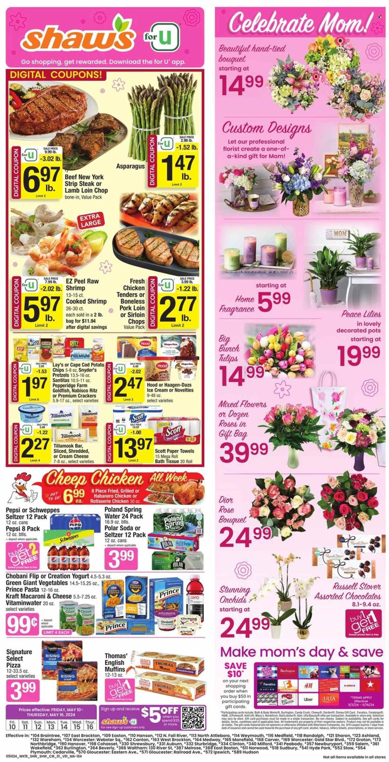 Shaw’s ad - 05/10/2024 - 05/16/2024. Page 1