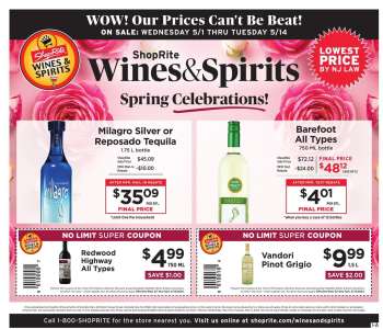 ShopRite Flyer - 05/01/2024 - 05/14/2024.
