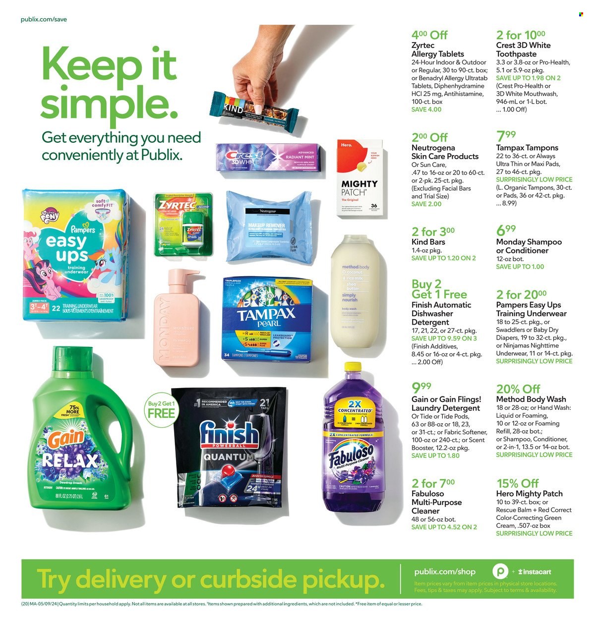 Publix ad - 05/09/2024 - 05/15/2024. Page 20