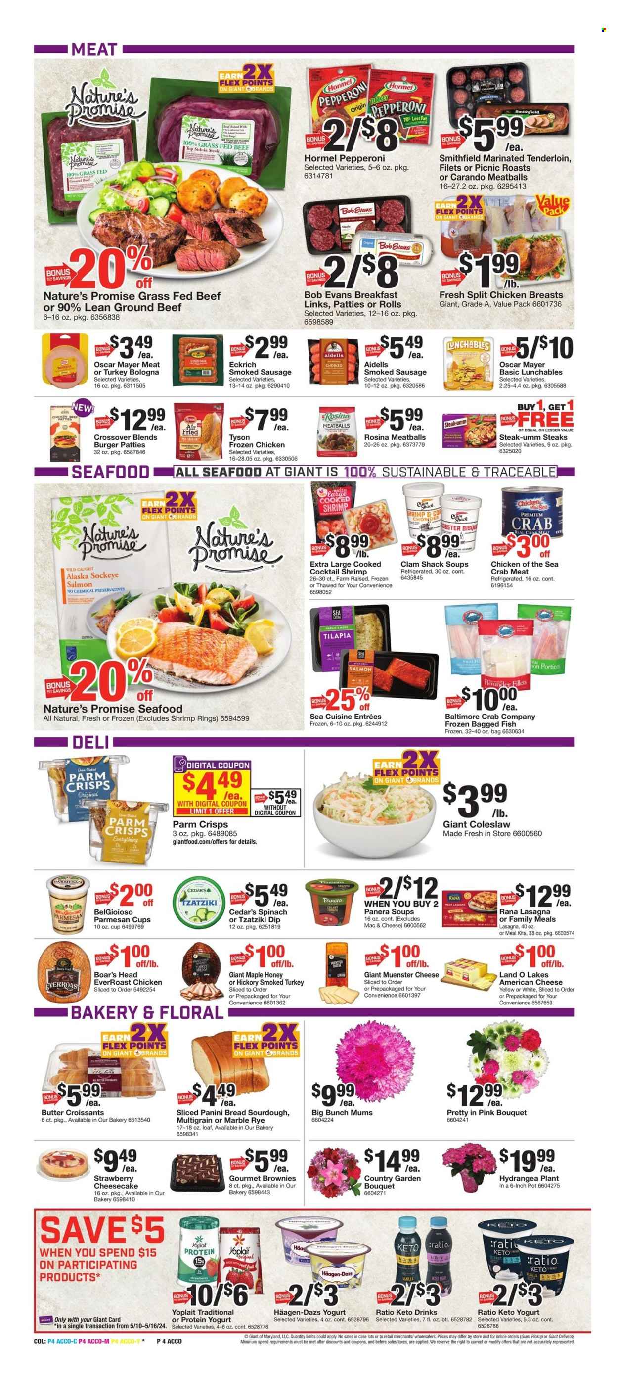 Giant Food ad - 05/10/2024 - 05/16/2024. Page 4