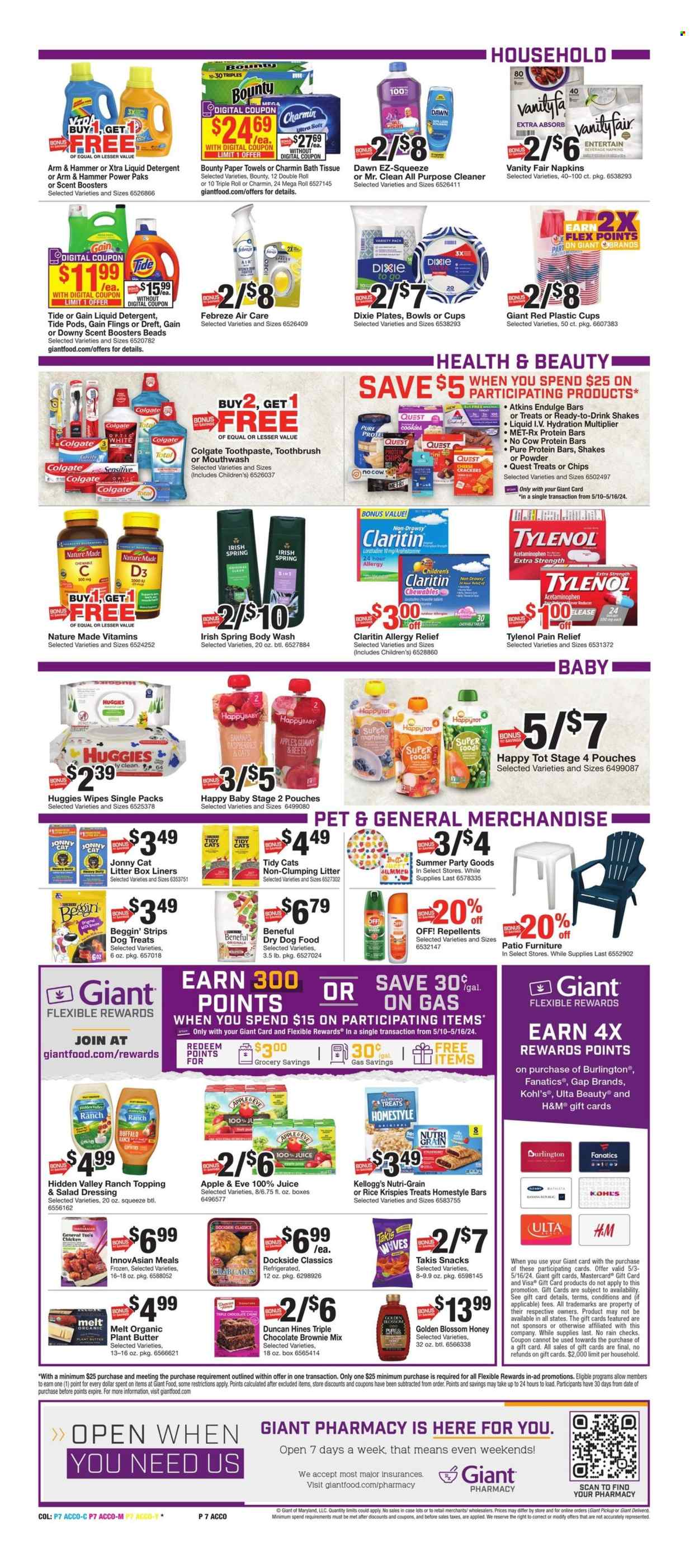 Giant Food ad - 05/10/2024 - 05/16/2024. Page 8