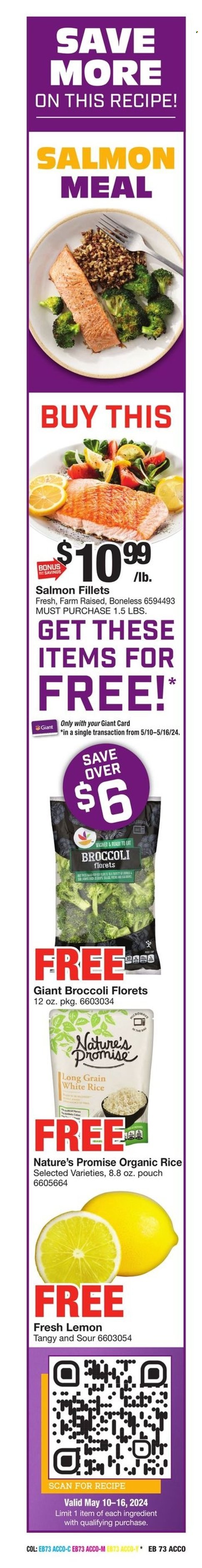 Giant Food ad - 05/10/2024 - 05/16/2024. Page 10