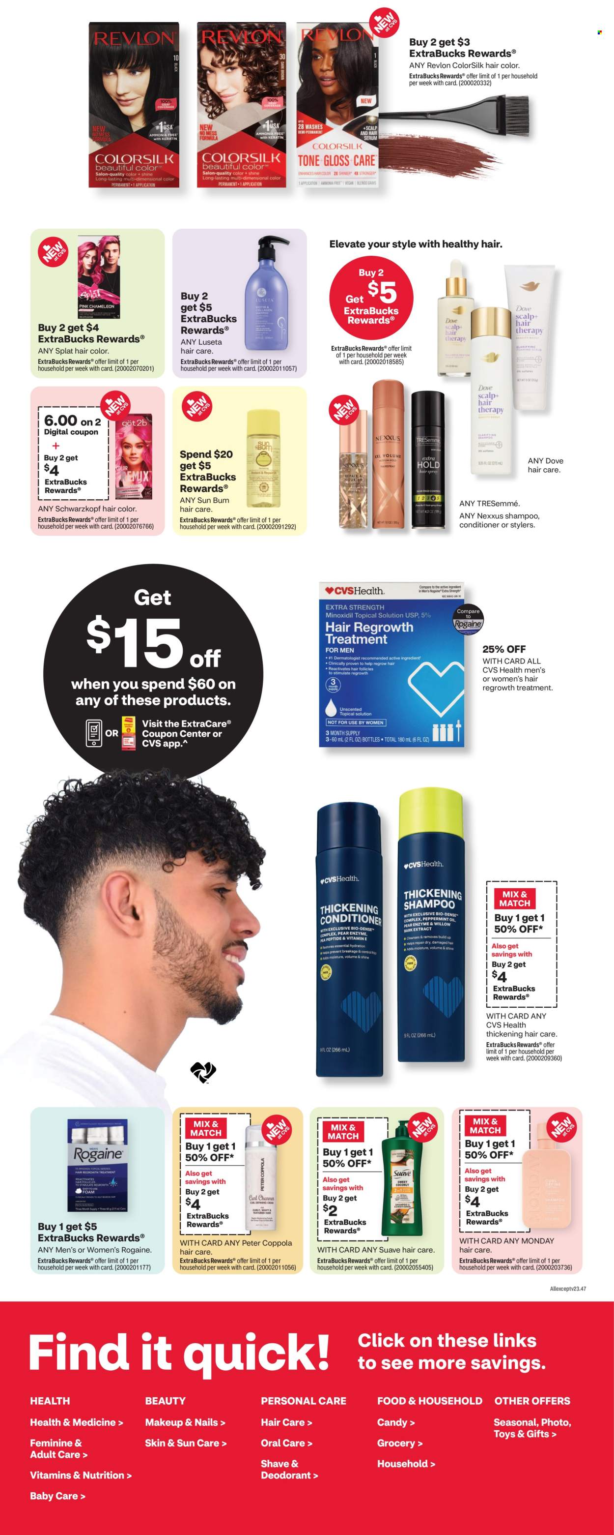 CVS Pharmacy ad - 05/12/2024 - 05/18/2024. Page 7