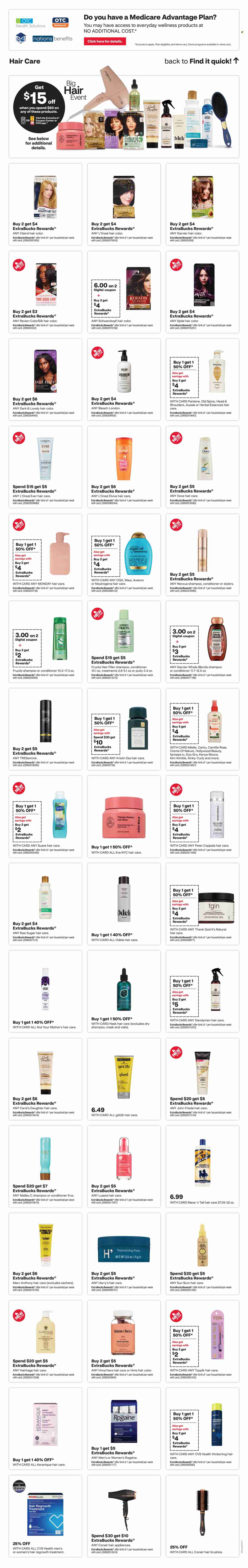 CVS Pharmacy ad - 05/12/2024 - 05/18/2024. Page 14