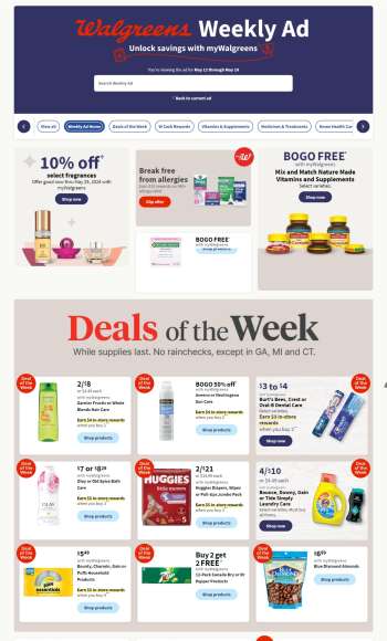 Walgreens Flyer - 05/12/2024 - 05/18/2024.