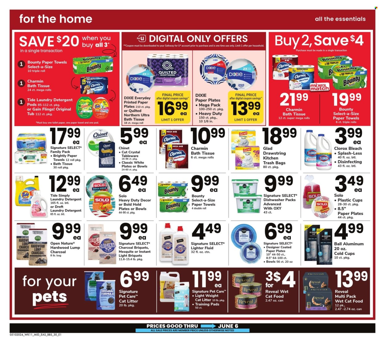 Safeway ad - 05/10/2024 - 06/06/2024. Page 30