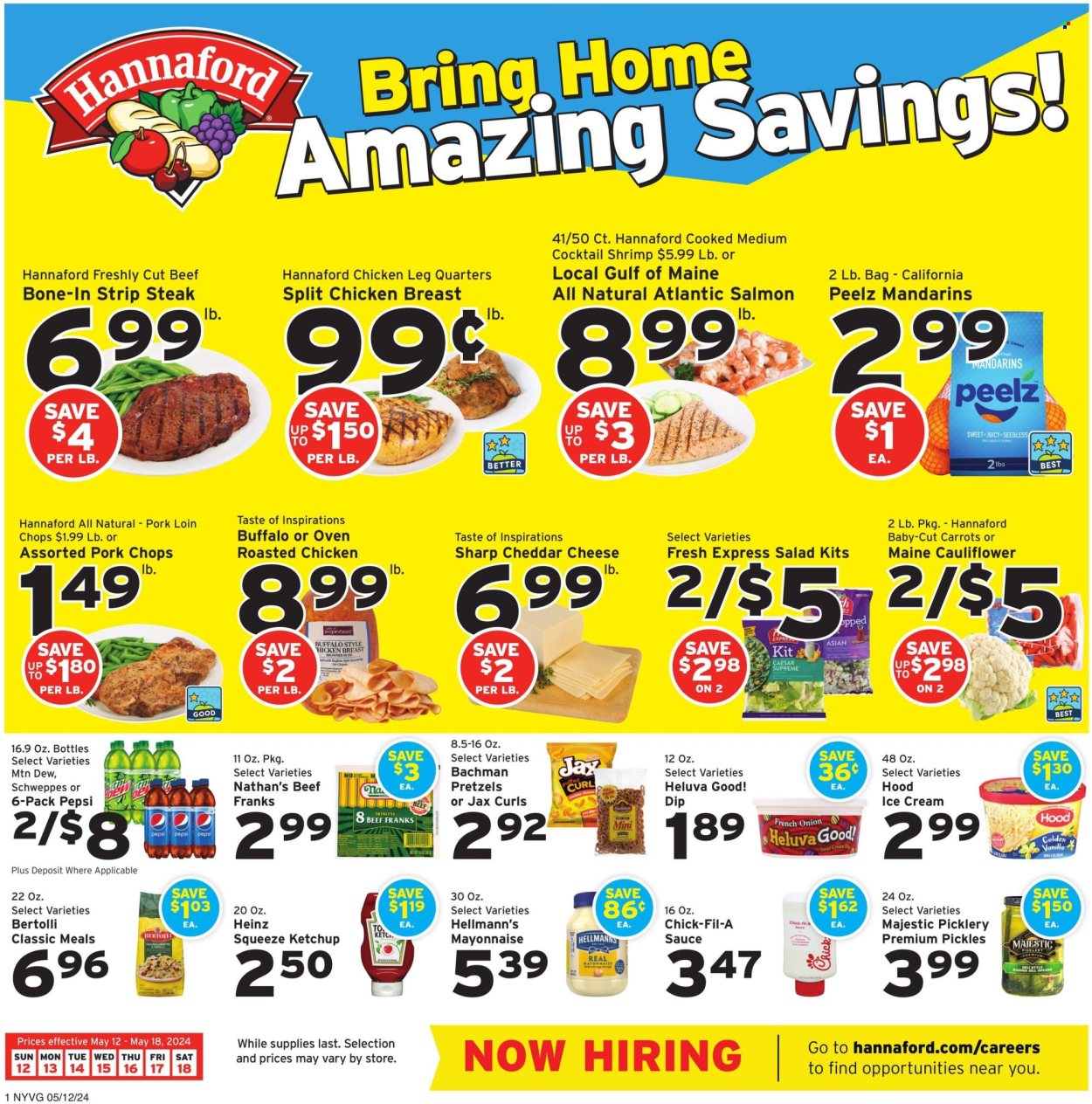 Hannaford ad - 05/12/2024 - 05/18/2024. Page 1
