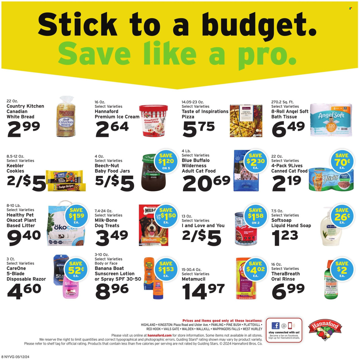 Hannaford ad - 05/12/2024 - 05/18/2024. Page 8