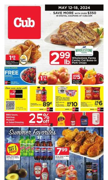 Cub Foods Flyer - 05/12/2024 - 05/18/2024.