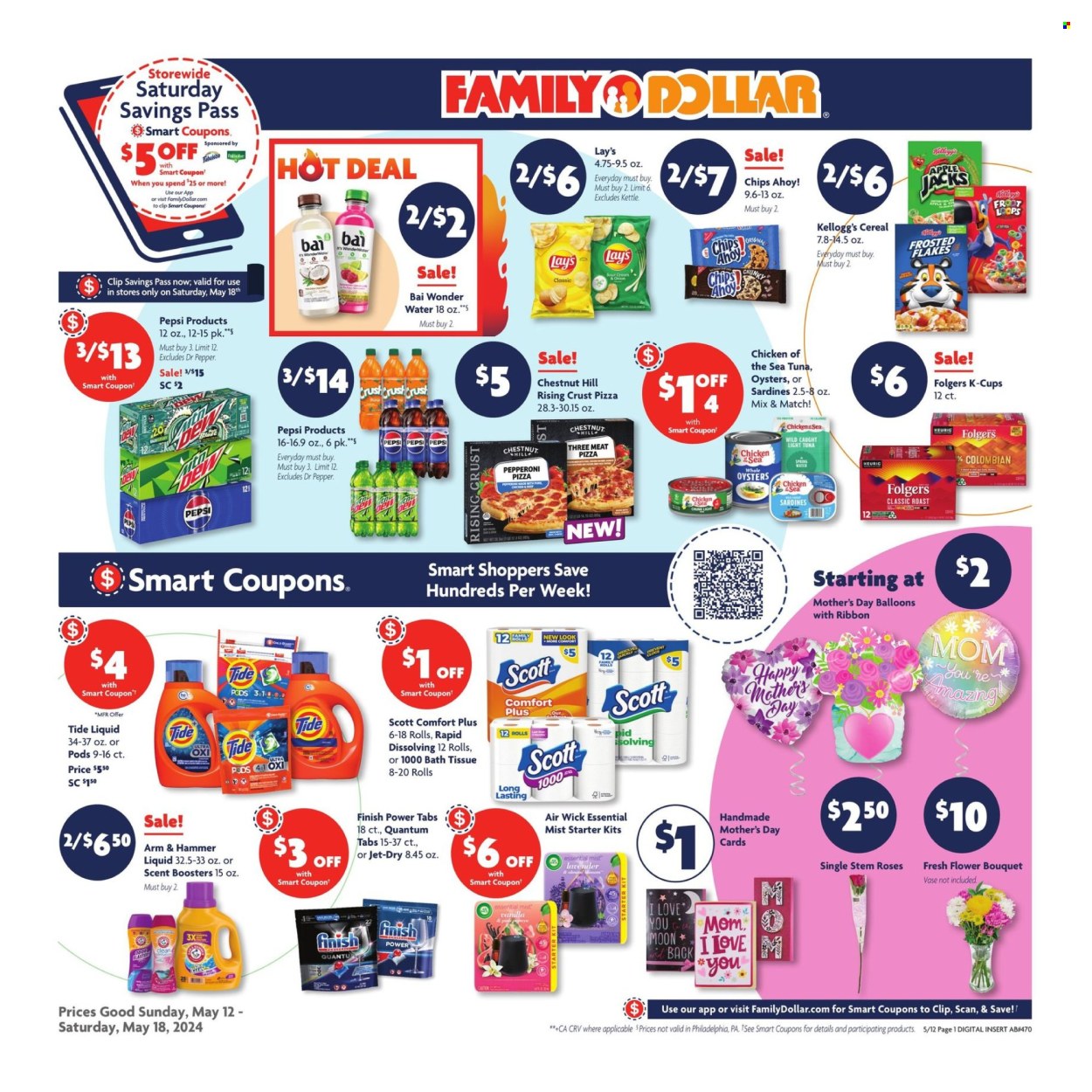 Family Dollar ad - 05/12/2024 - 05/18/2024. Page 1