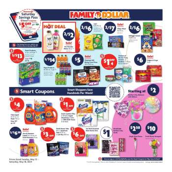 Family Dollar Flyer - 05/12/2024 - 05/18/2024.