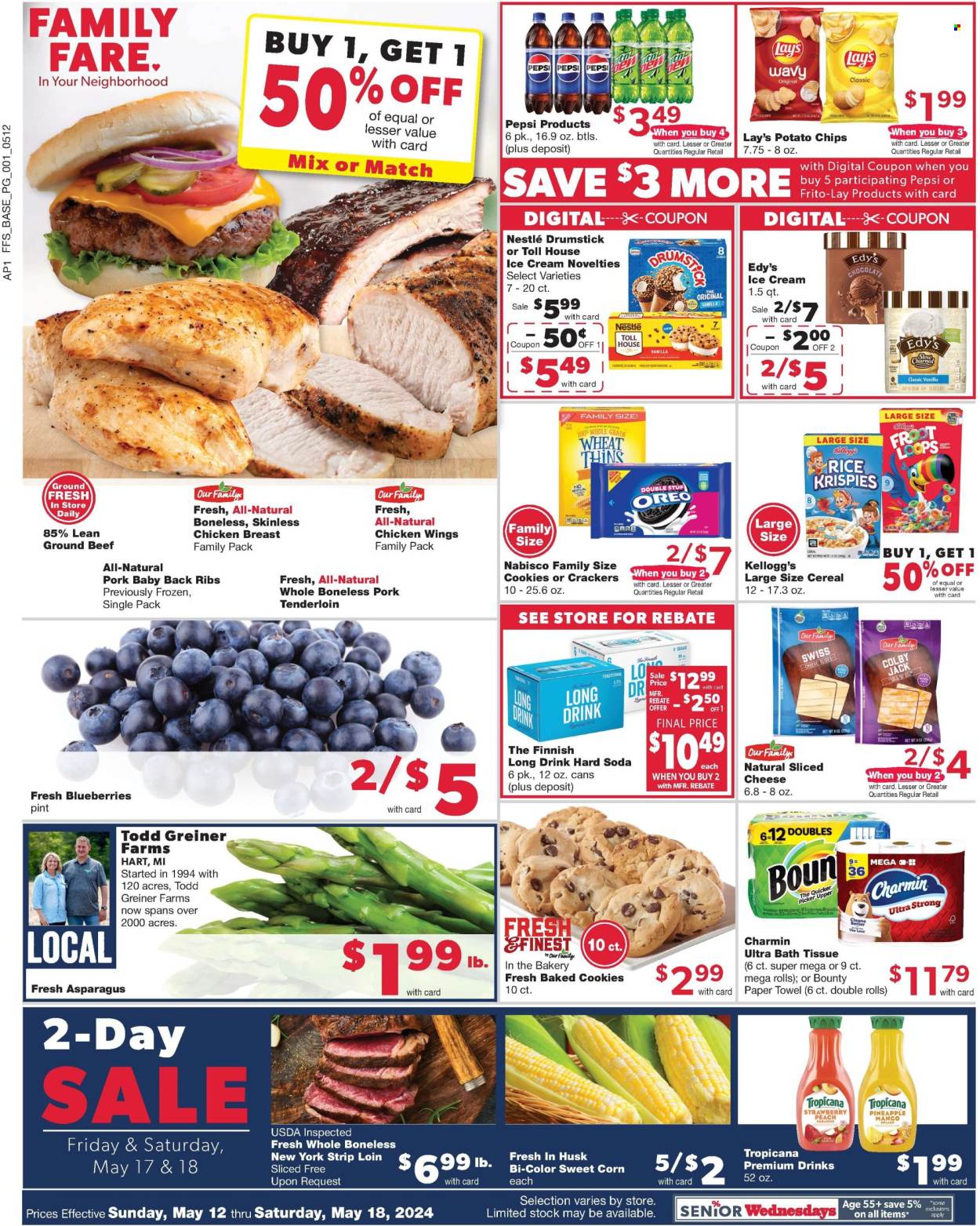 Family Fare ad - 05/12/2024 - 05/18/2024. Page 1