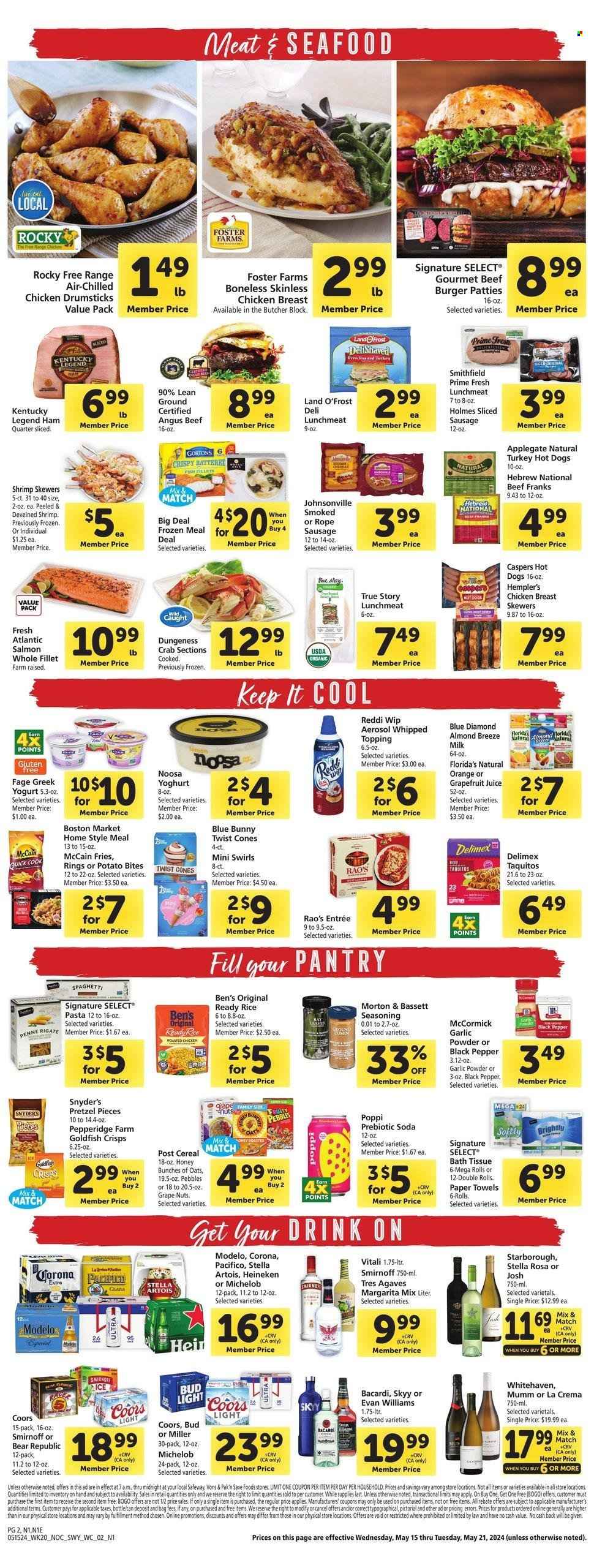 Safeway ad - 05/15/2024 - 05/21/2024. Page 2