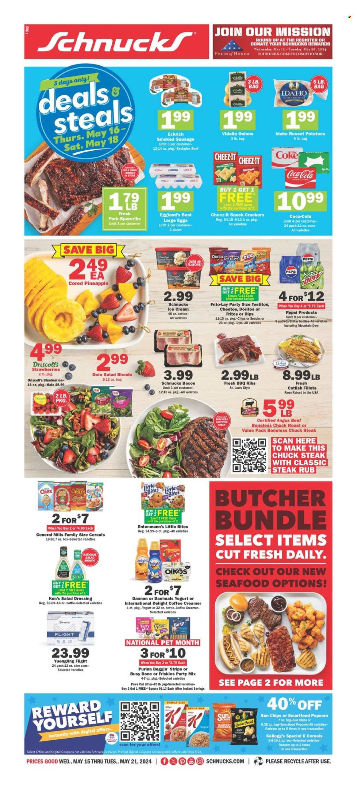 Schnucks ad - 05/15/2024 - 05/21/2024. Page 1