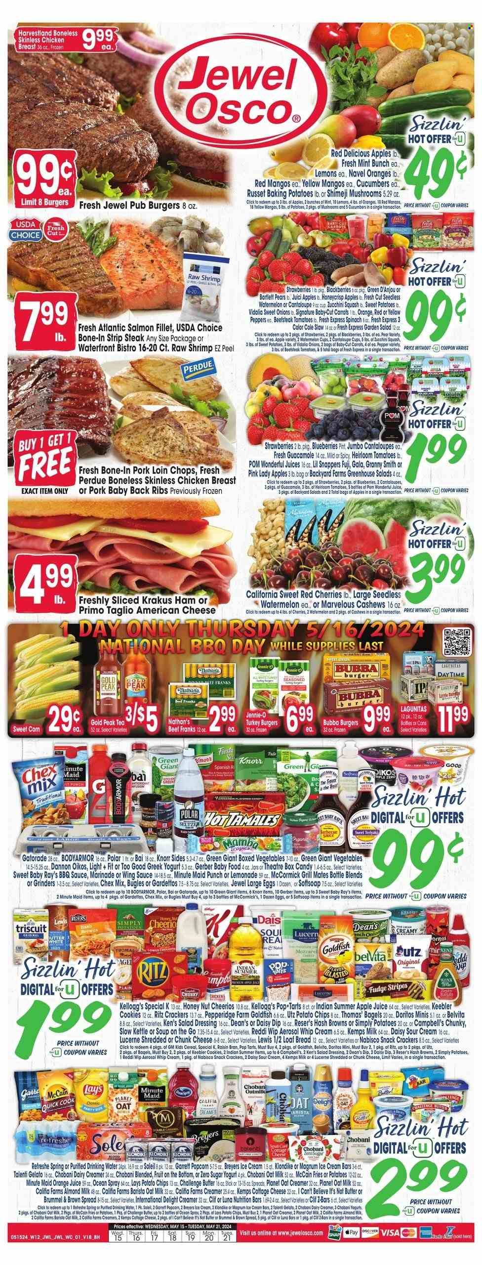Jewel Osco ad - 05/15/2024 - 05/21/2024. Page 1