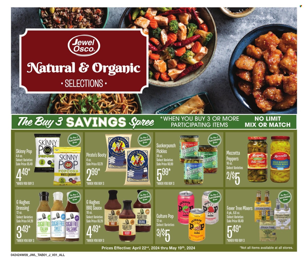 Jewel Osco ad - 04/22/2024 - 05/19/2024. Page 1