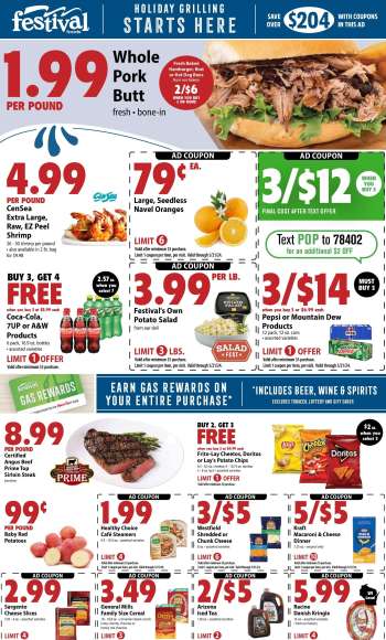 Festival Foods Flyer - 05/15/2024 - 05/21/2024.