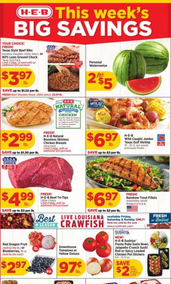 H-E-B Flyer - 05/15/2024 - 05/21/2024.