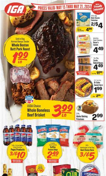 IGA Flyer - 05/16/2024 - 05/22/2024.