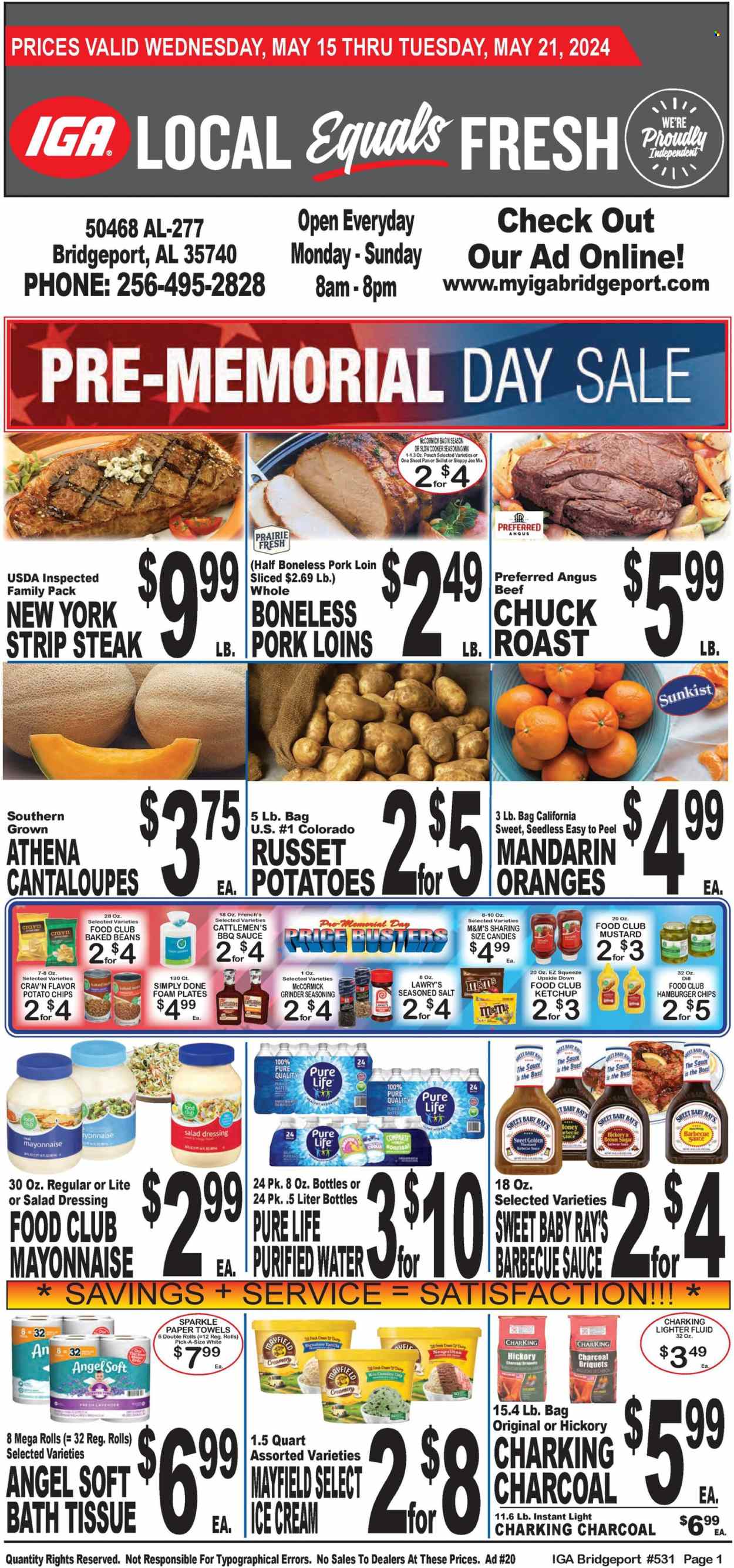 IGA ad - 05/16/2024 - 05/22/2024. Page 1