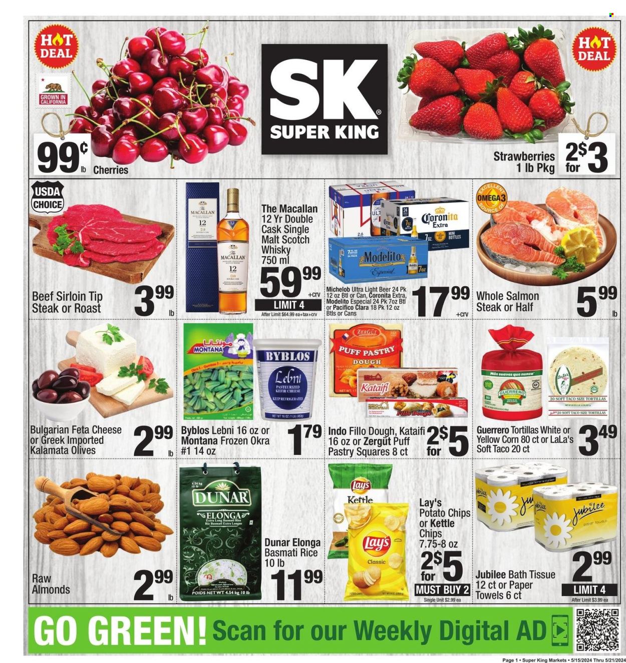 Super King Markets ad - 05/15/2024 - 05/21/2024. Page 1