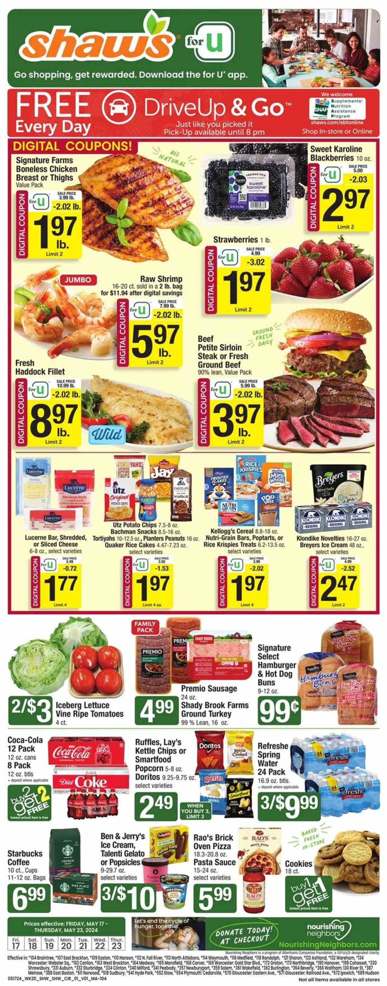 Shaw’s ad - 05/17/2024 - 05/23/2024. Page 1