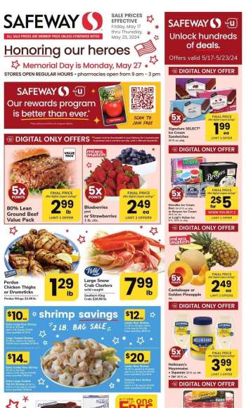 Safeway Flyer - 05/17/2024 - 05/23/2024.