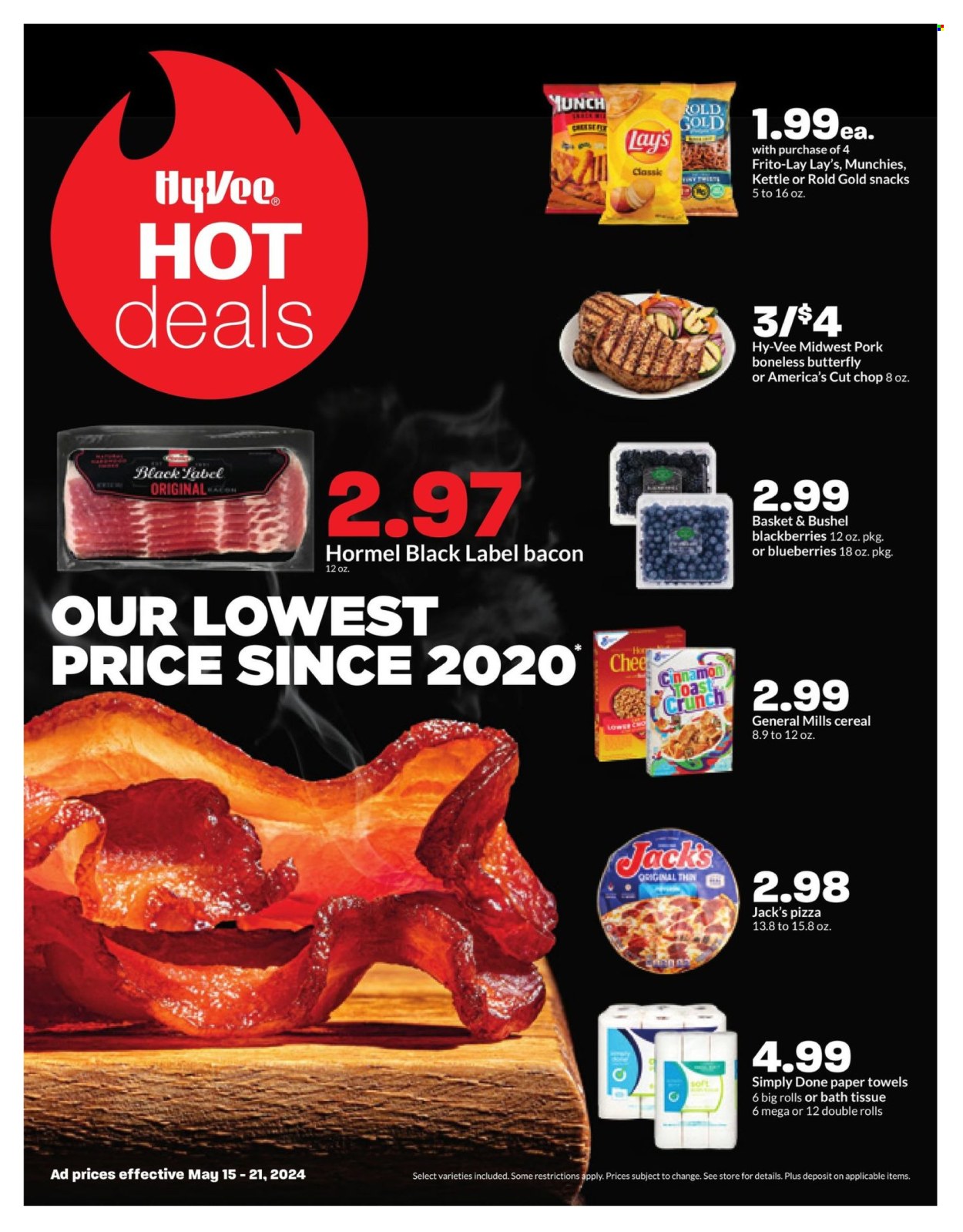 Hy-Vee ad - 05/15/2024 - 05/21/2024. Page 1
