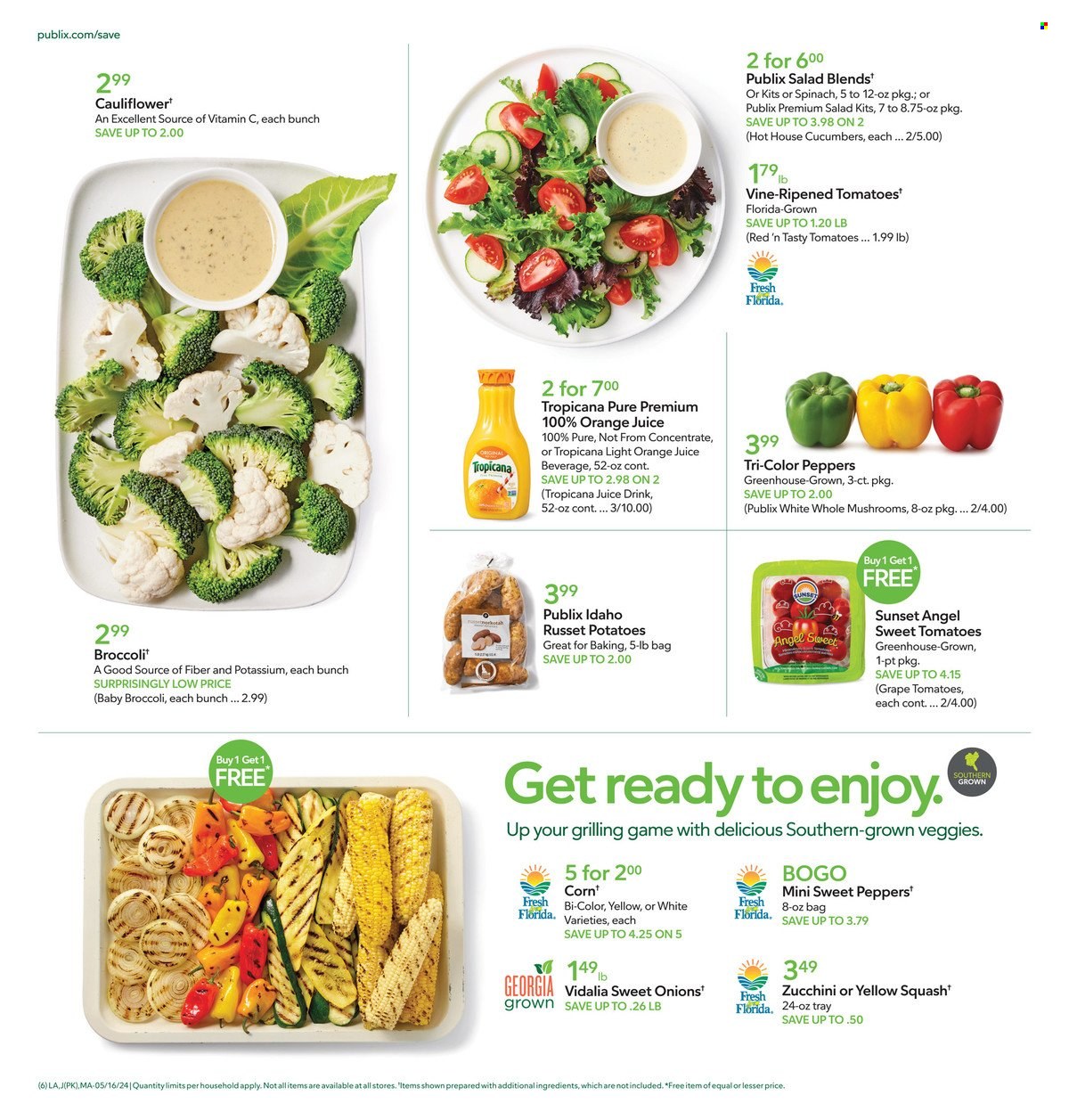 Publix ad - 05/16/2024 - 05/22/2024. Page 6